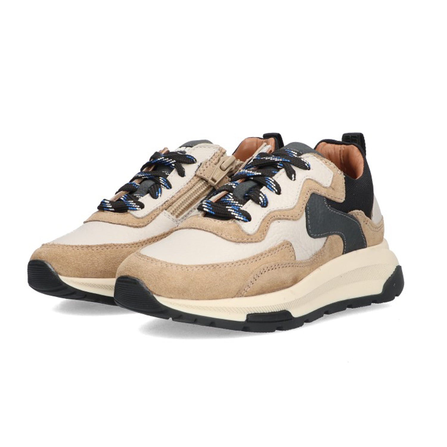 Lage Sneakers Braqeez Freek Flash - Beige