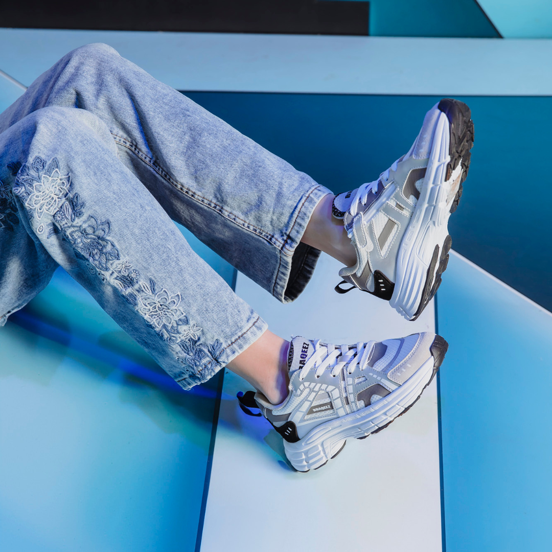 Lage Sneakers Braqeez Gioia Gen - Grijs