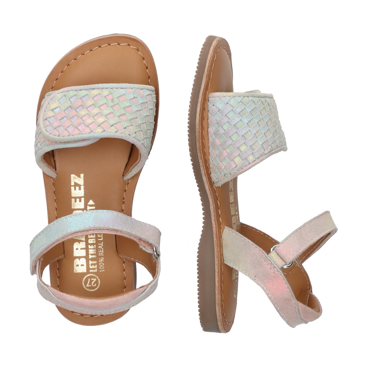 Platte sandalen Braqeez Cally Call - Multicolor