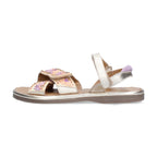 Platte sandalen Braqeez Saar Shine - Goud