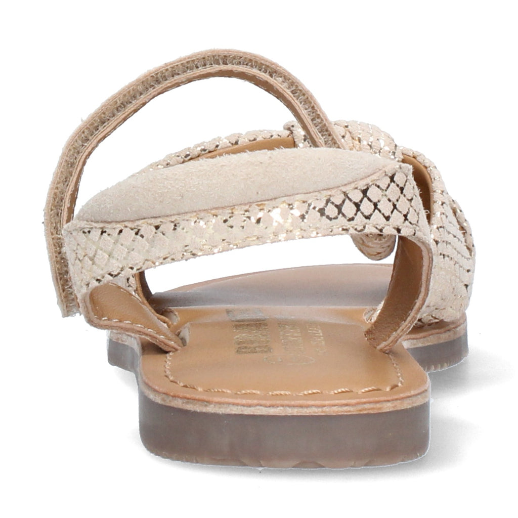 Platte sandalen Braqeez Sam Sun - Goud