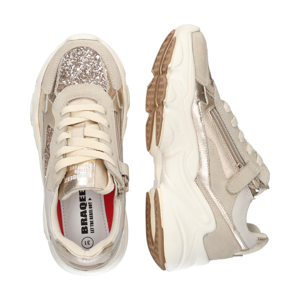 Lage Sneakers Braqeez Fenna Foam - Beige