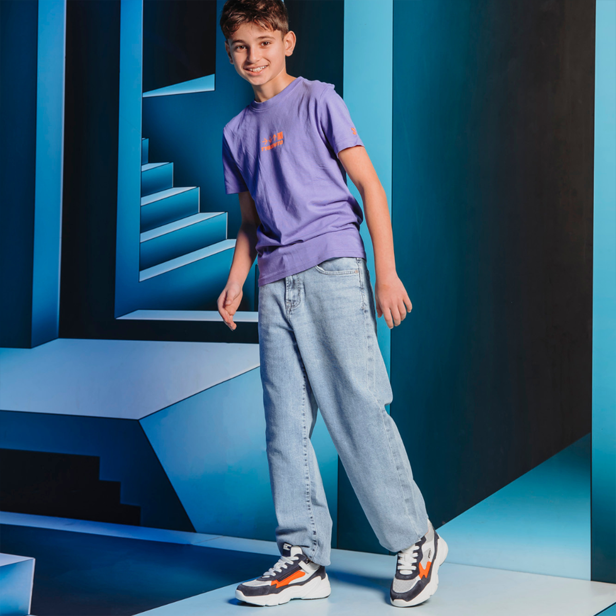 Lage Sneakers Braqeez Fenna Foam - Blauw