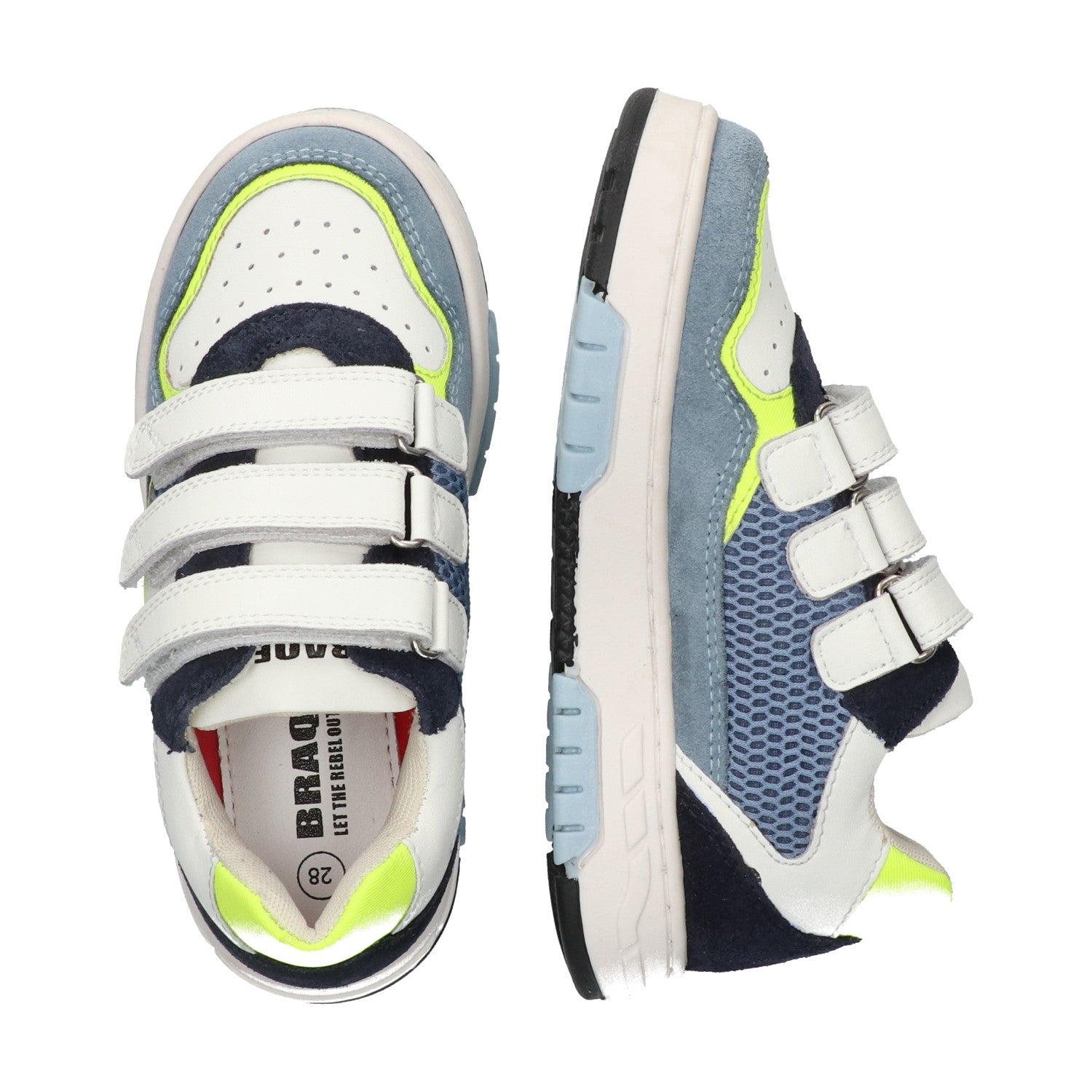 Lage Sneakers Braqeez Cody Chicago - Blauw