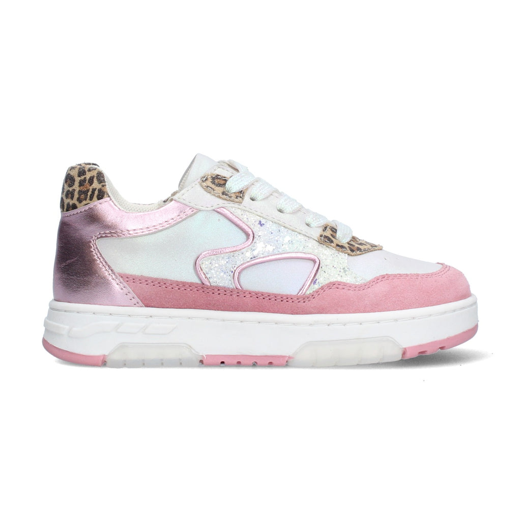Lage Sneakers Braqeez Cassie Chicago - Roze