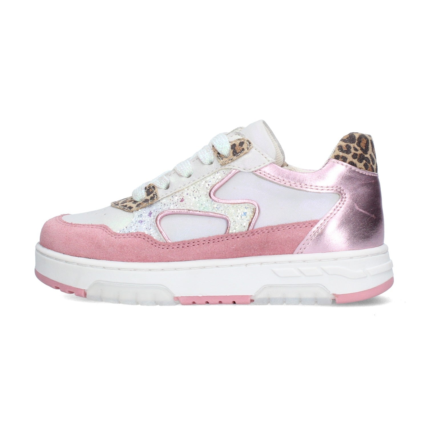 Lage Sneakers Braqeez Cassie Chicago - Roze