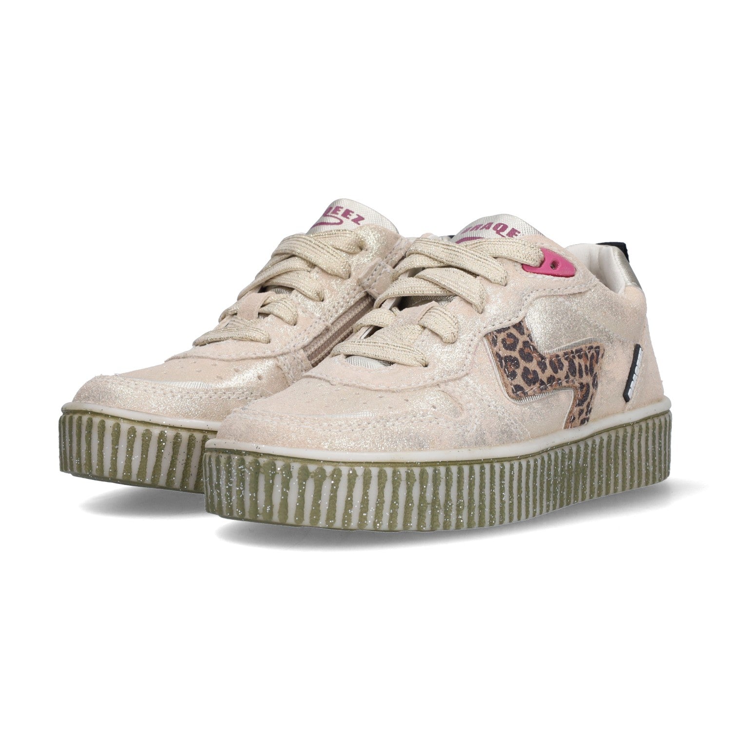 Lage Sneakers Braqeez Pien Paris - Roze