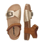 Platte sandalen Braqeez Sunny Sand - Bruin