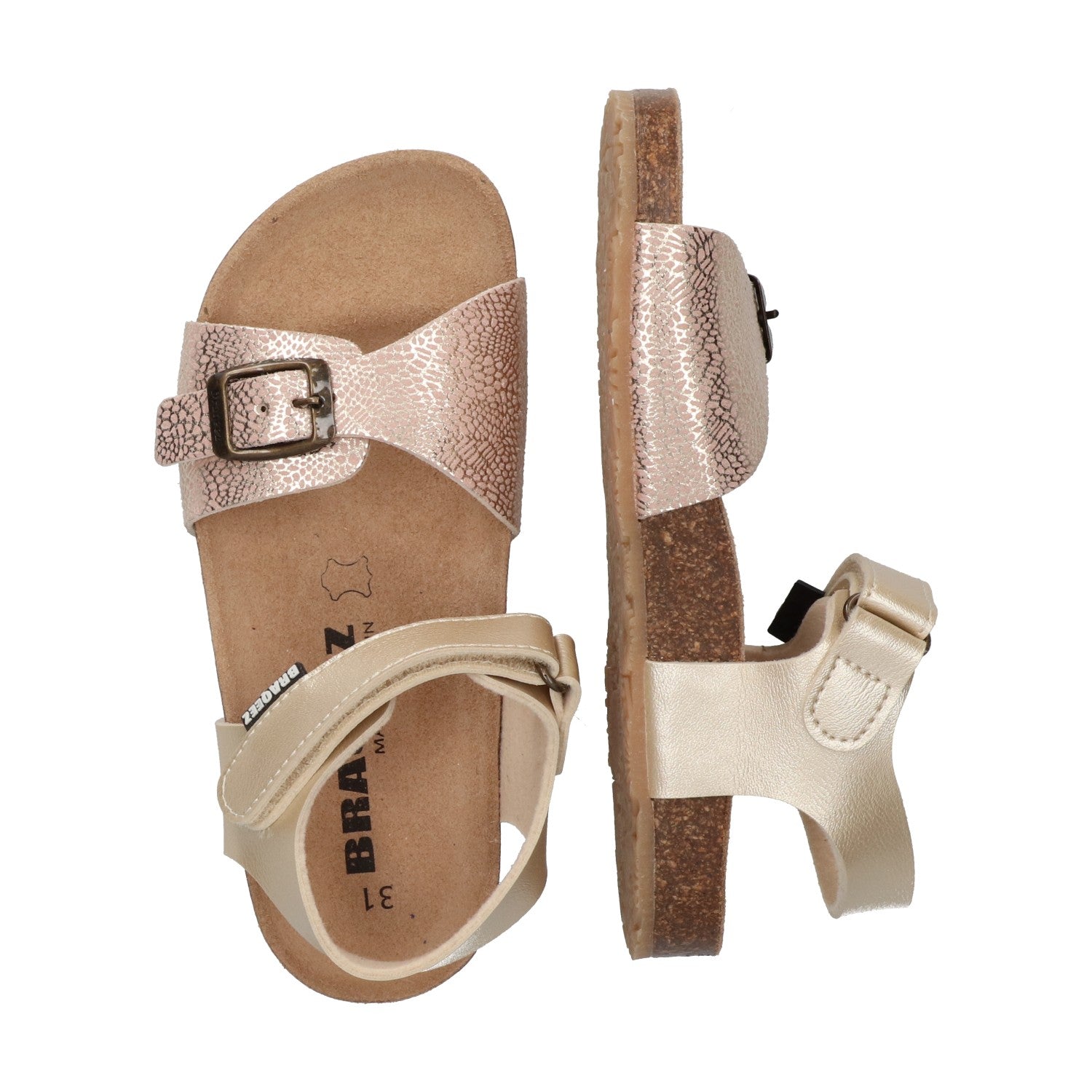Platte sandalen Braqeez Sunny Sand - Beige