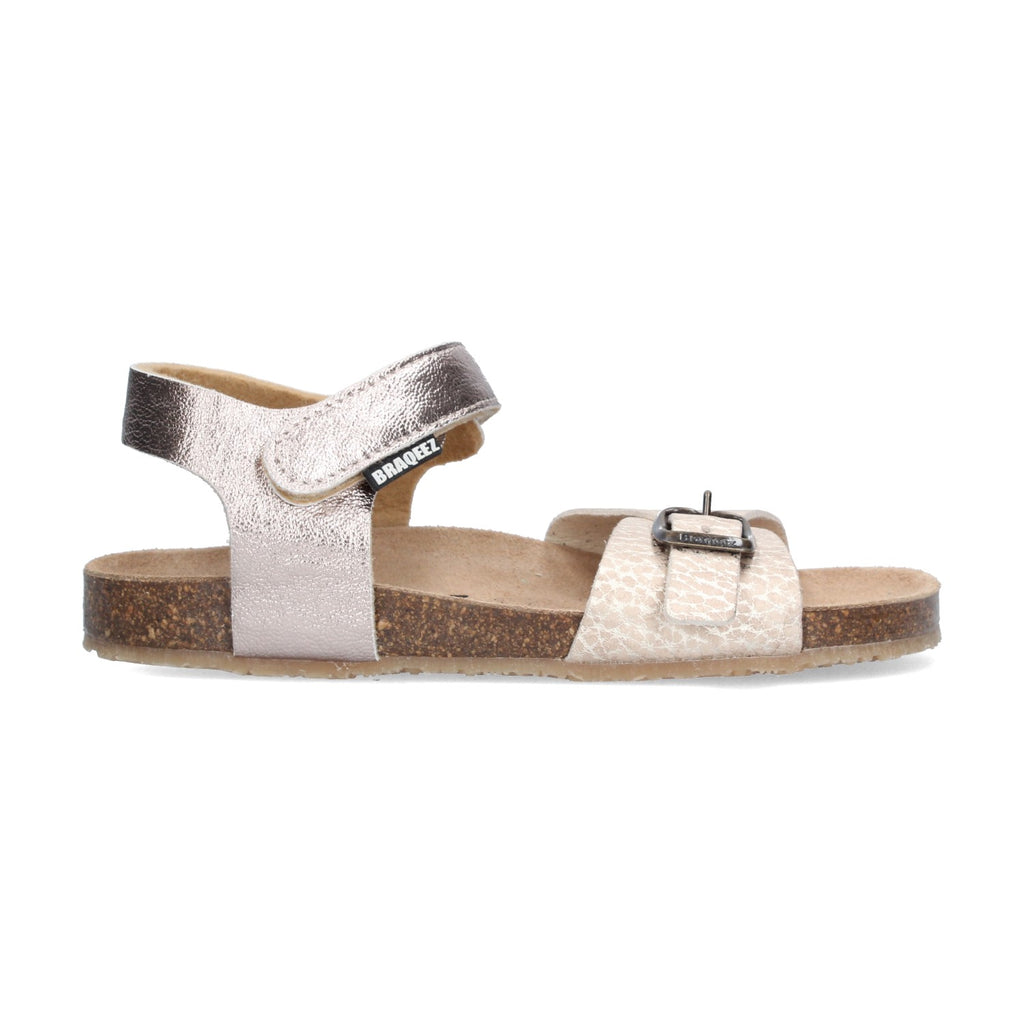 Platte sandalen Braqeez Sunny Sand - Roze