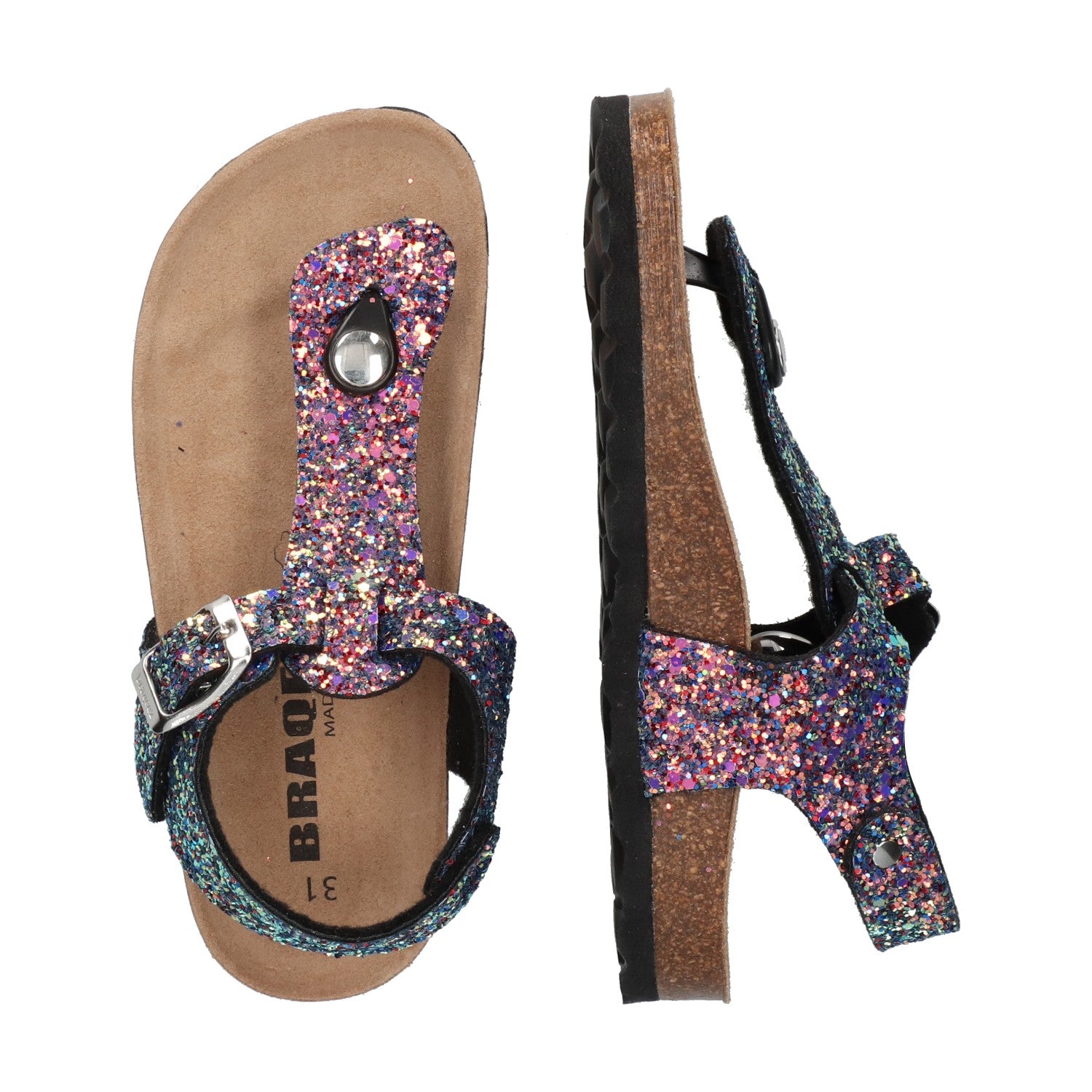 Platte sandalen Braqeez Sammy Spain - multicolor