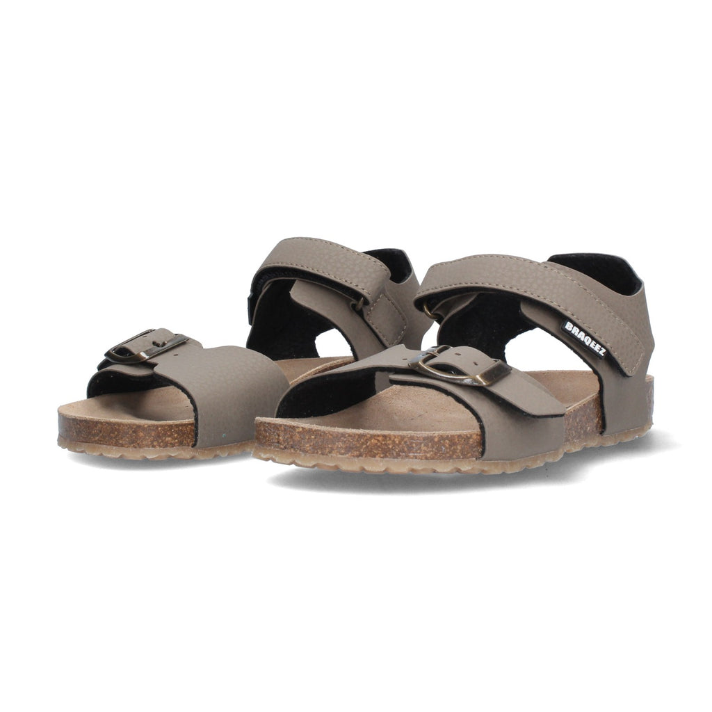 Platte sandalen Braqeez Sam Sand - Bruin