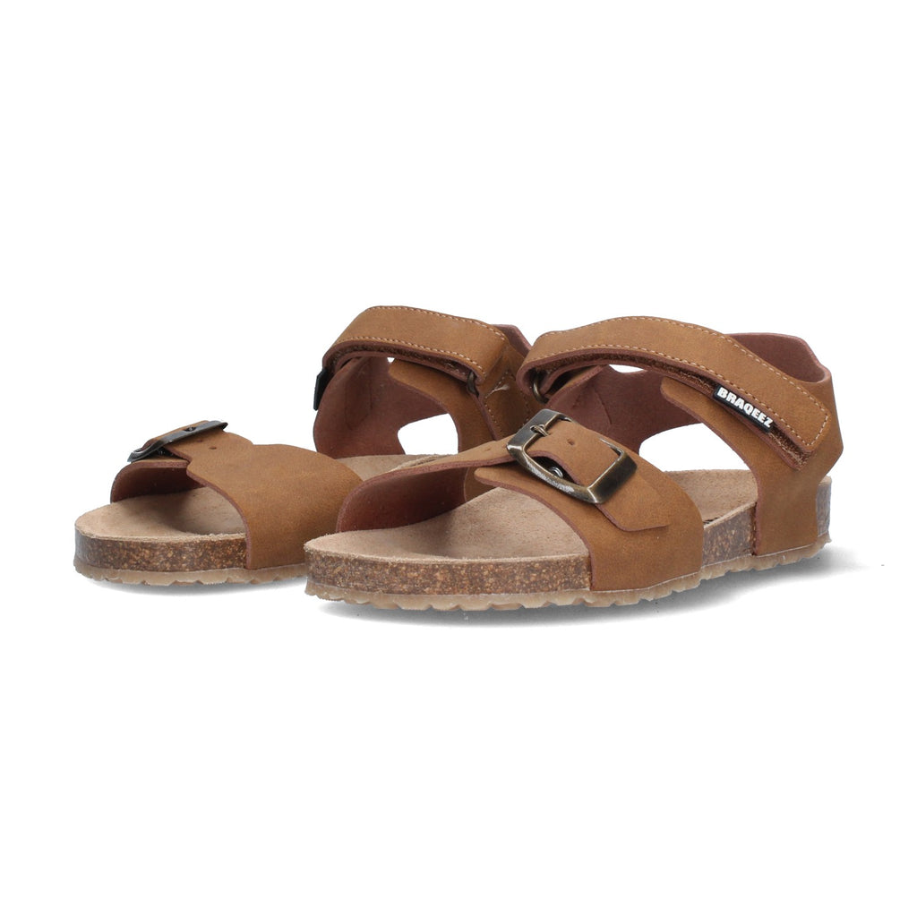 Platte sandalen Braqeez Sam Sand - Bruin