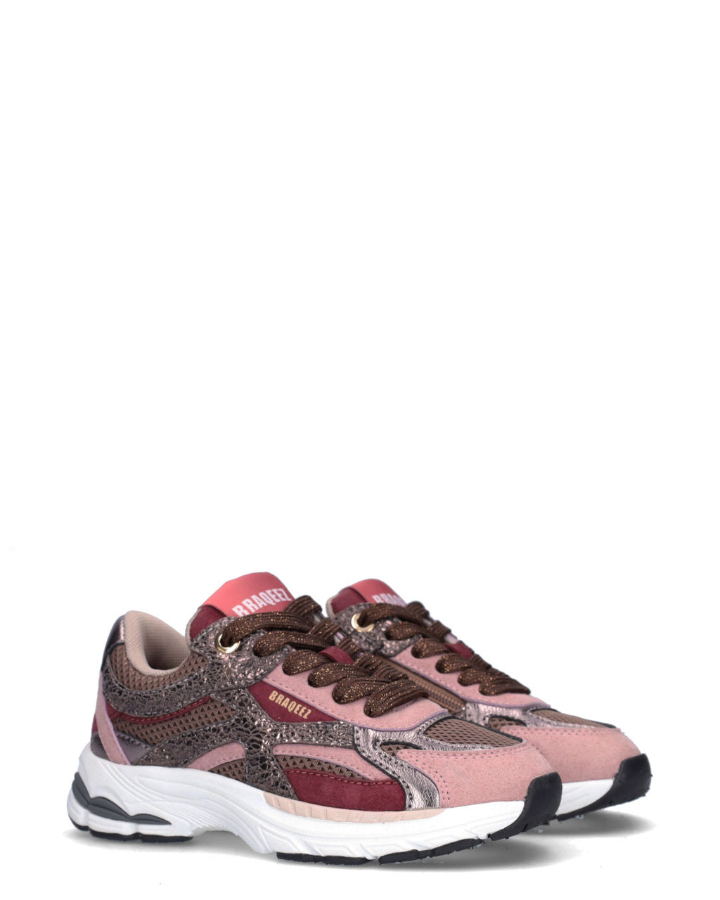 BOVA meisjes sneakers bordeaux rood