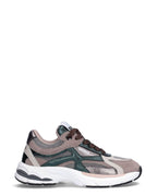 BOVA meisjes sneakers taupe met groen