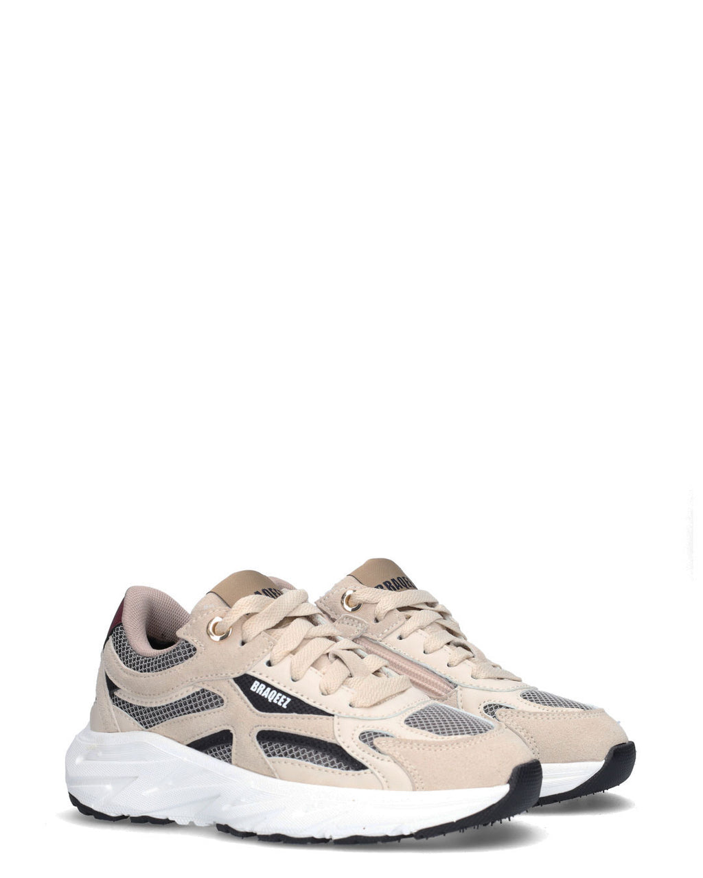 LORENZO jongens sneakers beige