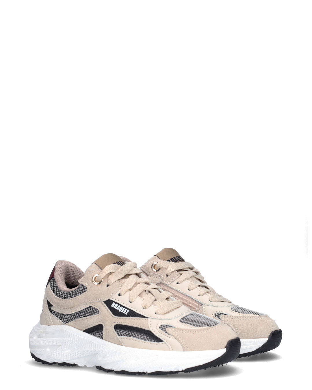 LORENZO jongens sneakers beige