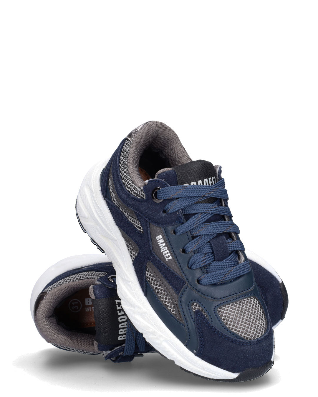 LORENZO jongens sneakers blauw