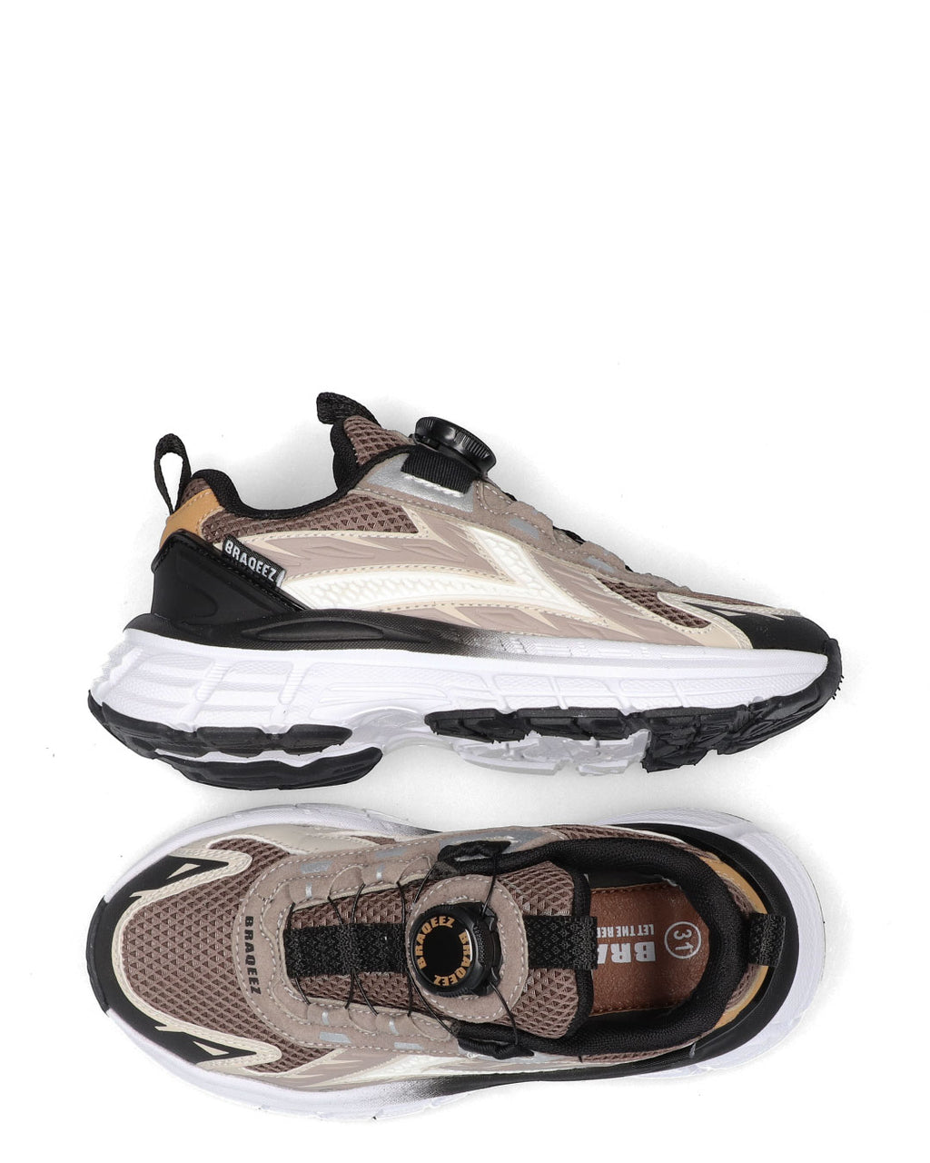 GILES GEN jongens sneakers bruin