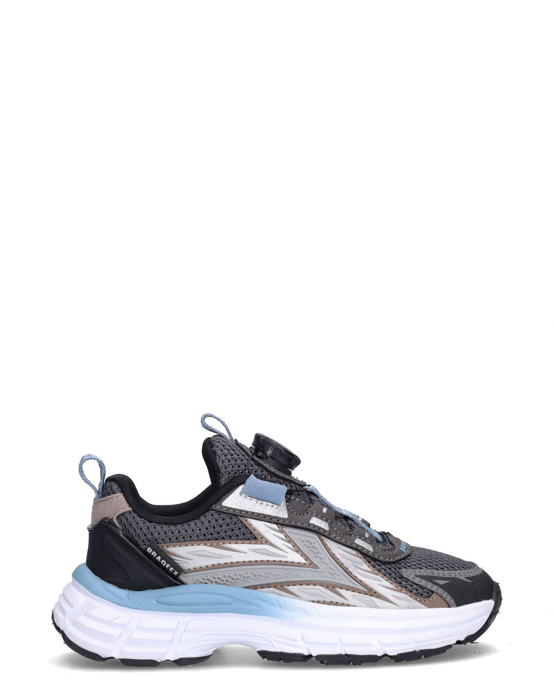 GILES GEN jongens sneakers grijs blauw