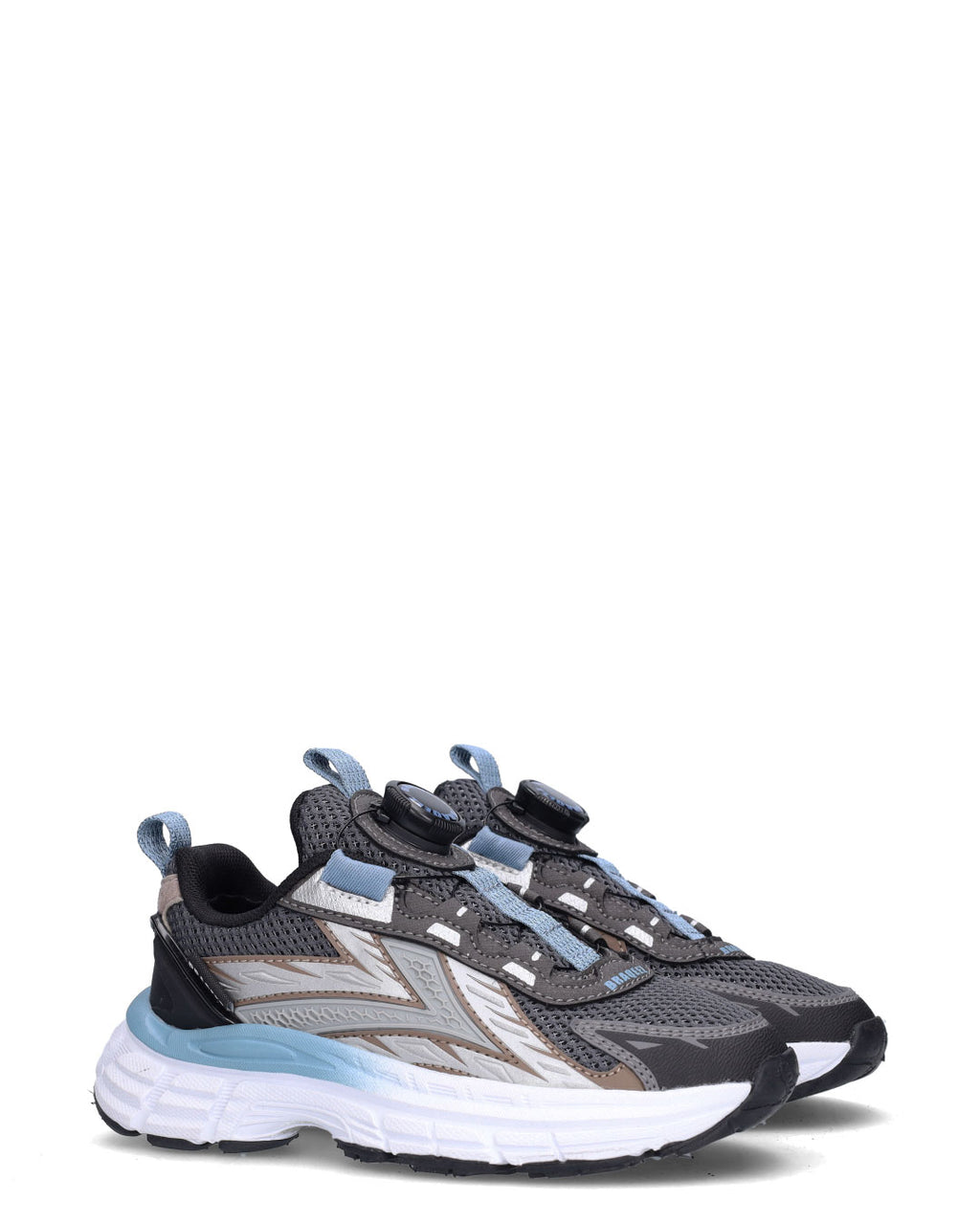 GILES GEN jongens sneakers grijs blauw