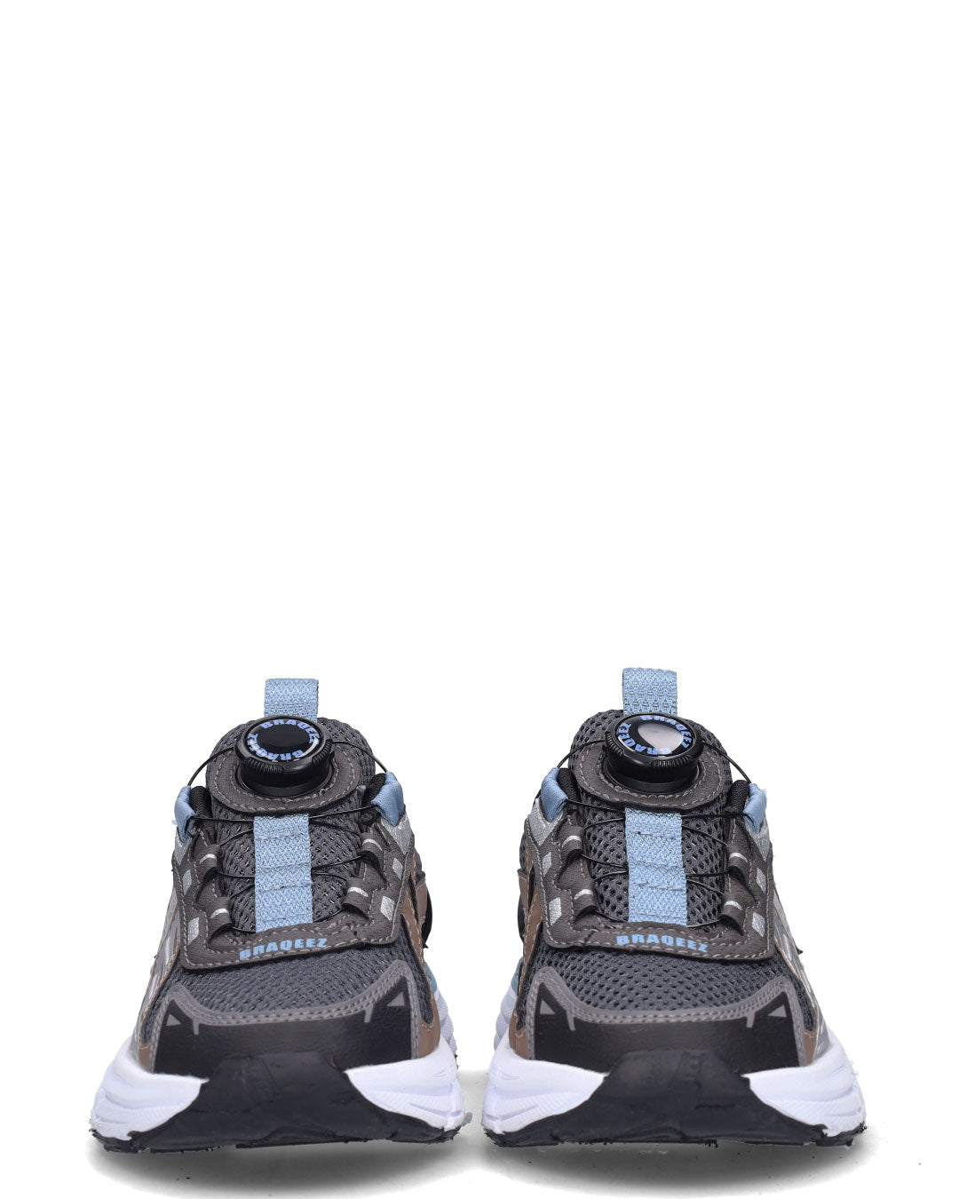GILES GEN jongens sneakers grijs blauw