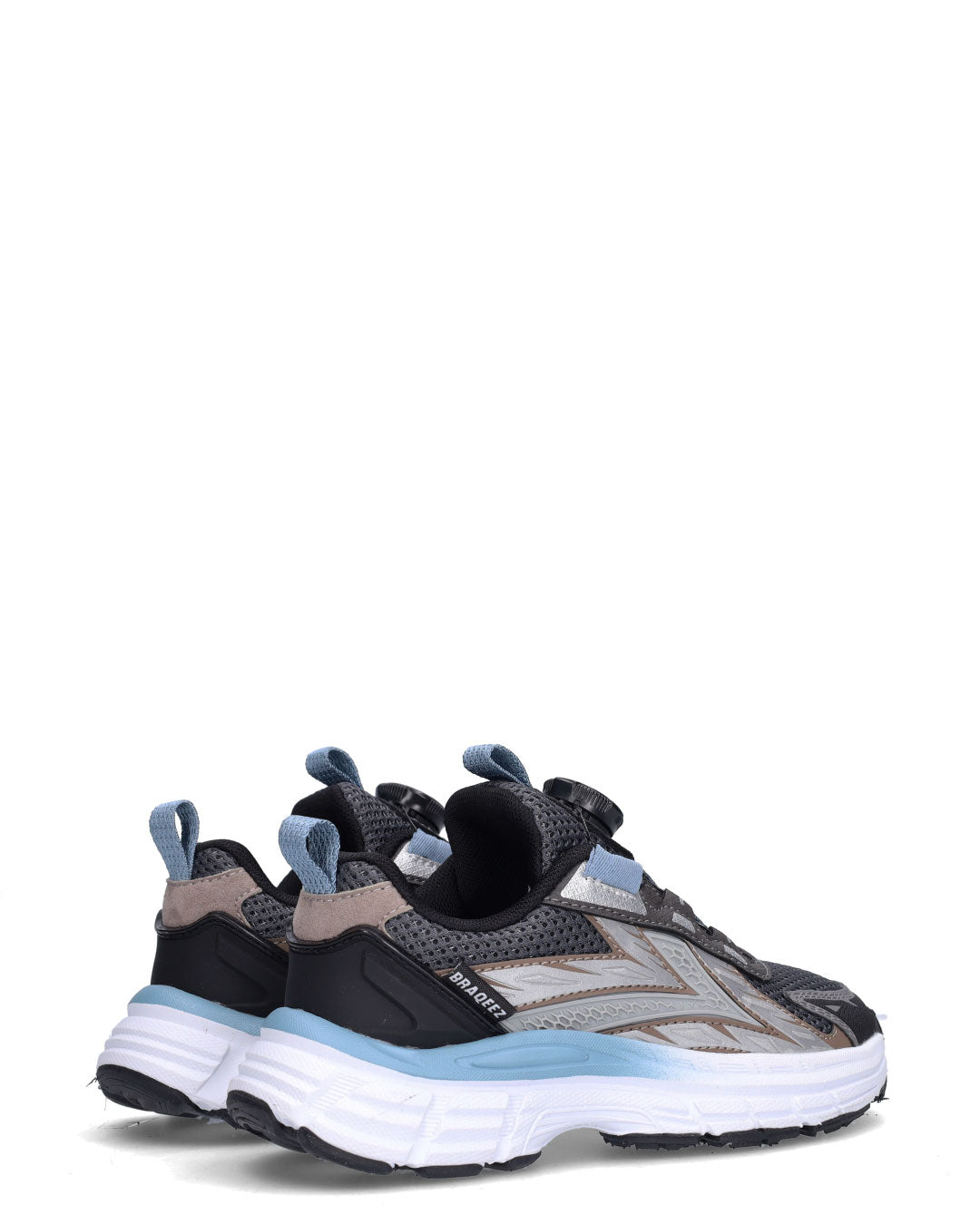 GILES GEN jongens sneakers grijs blauw