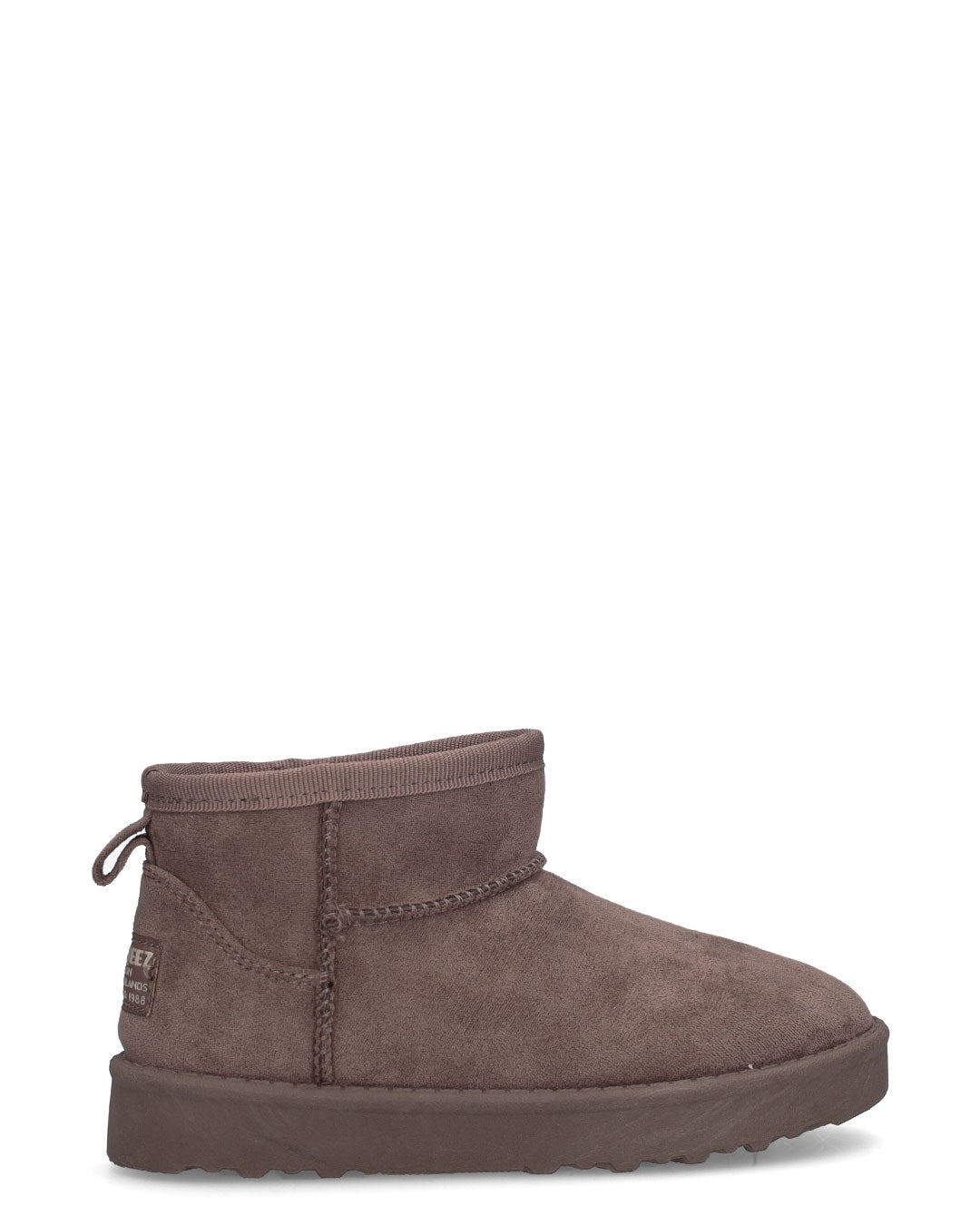 WOLLOW WARM meisjes snowboots taupe