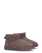 WOLLOW WARM meisjes snowboots taupe