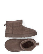WOLLOW WARM meisjes snowboots taupe