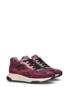 FAYE FLASH meisjes sneakers bordeauxrood