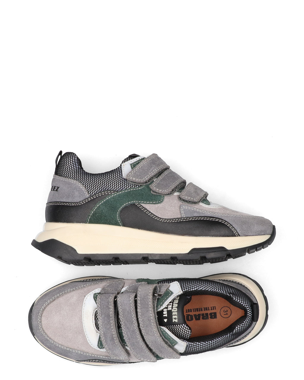 FINN FLASH jongens sneakers grijs
