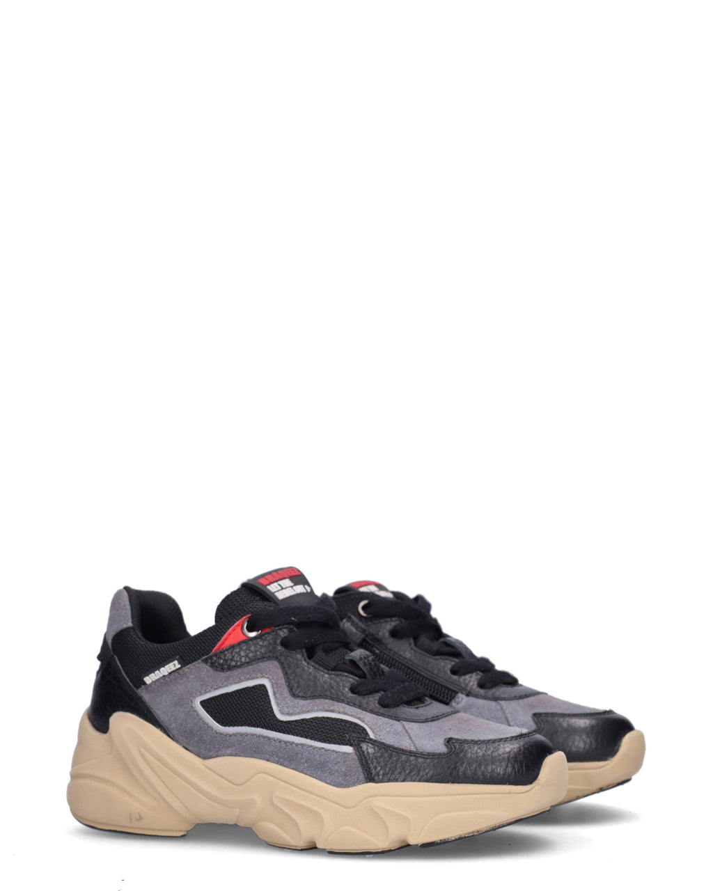 FITZ FOAM jongens sneakers Donkergrijs