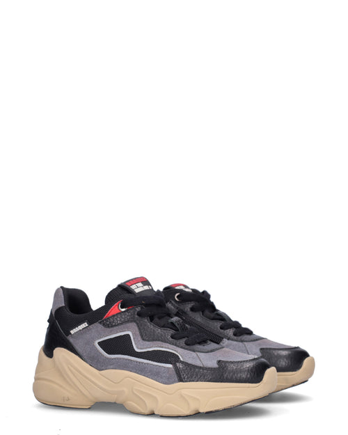 FITZ FOAM jongens sneakers Donkergrijs