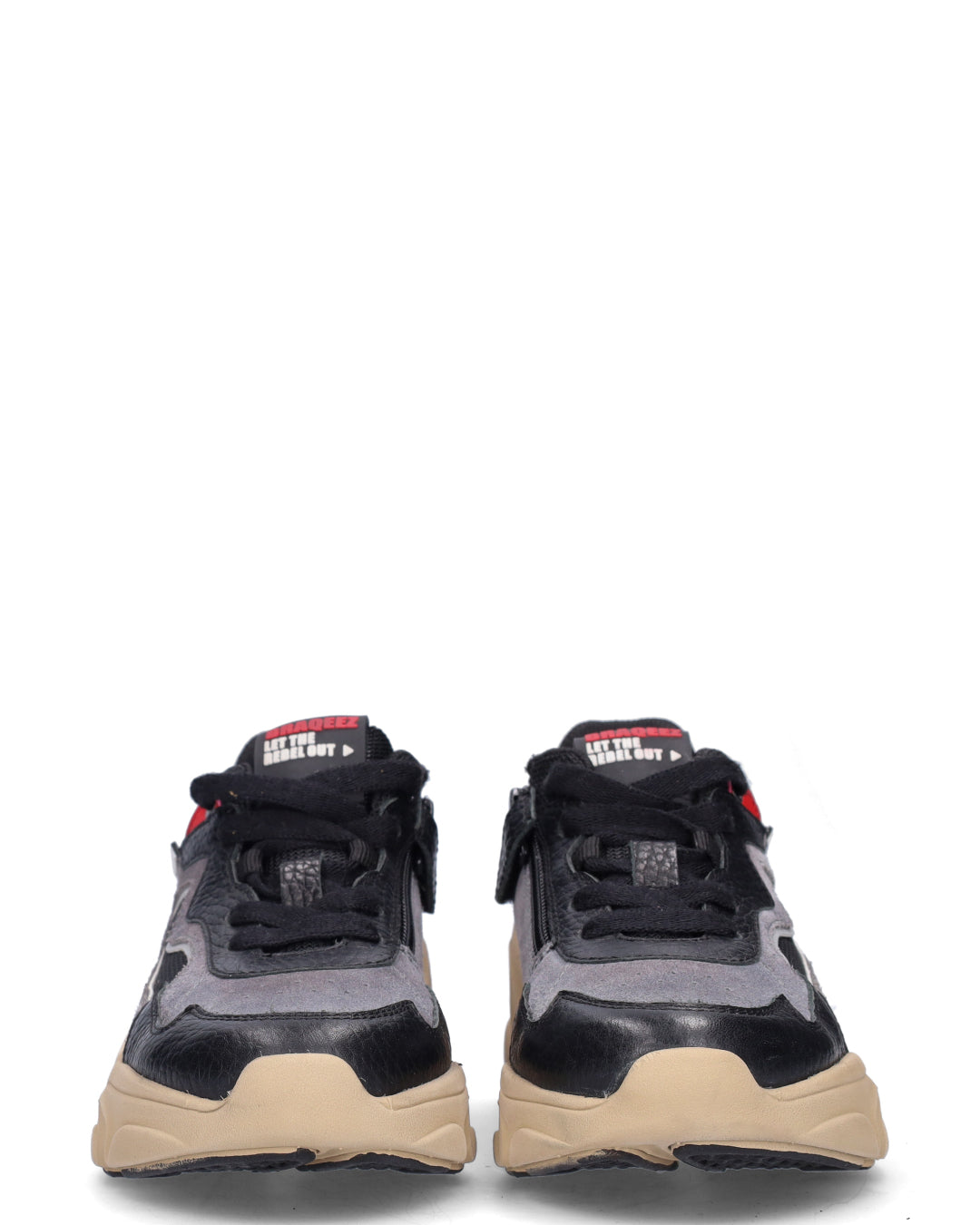 FITZ FOAM jongens sneakers Donkergrijs