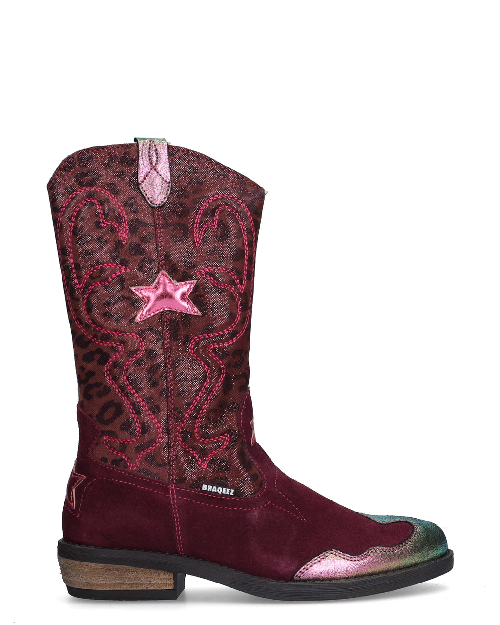 COCO COWBOY meisjes laarzen Bordeauxrood