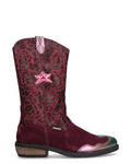 COCO COWBOY meisjes laarzen Bordeauxrood