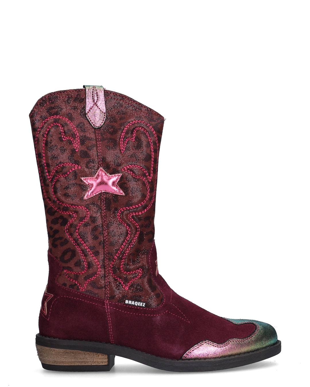 COCO COWBOY meisjes laarzen Bordeauxrood