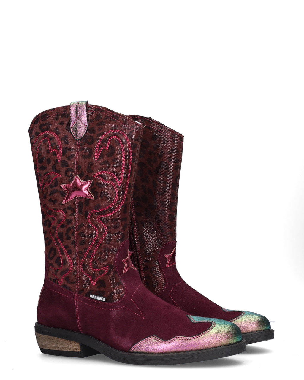 COCO COWBOY meisjes laarzen Bordeauxrood