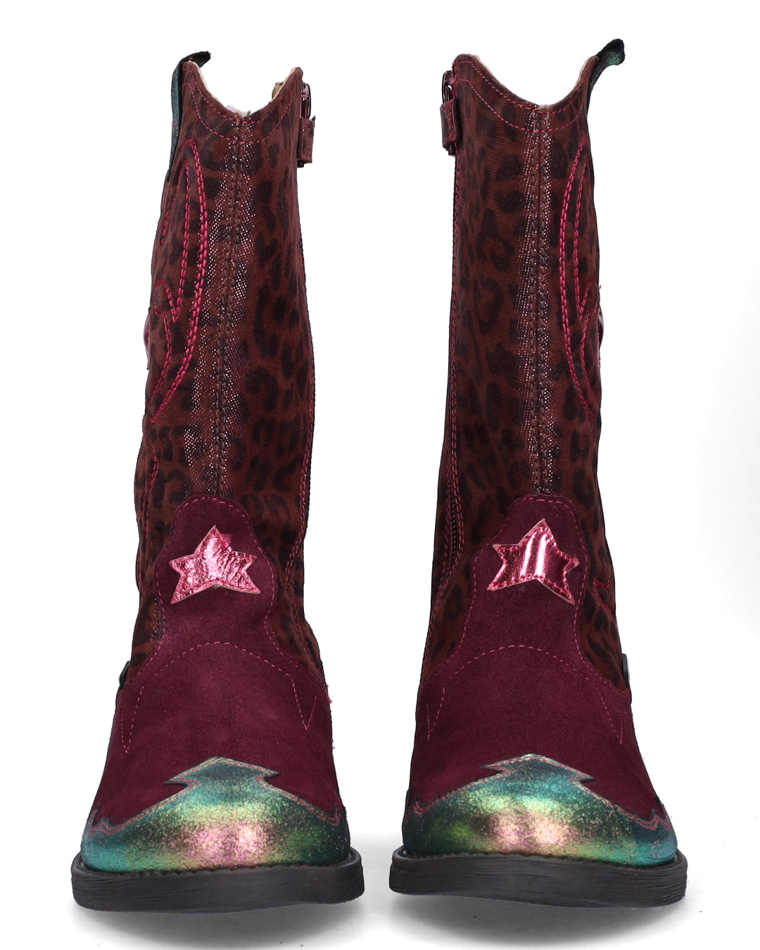COCO COWBOY meisjes laarzen Bordeauxrood