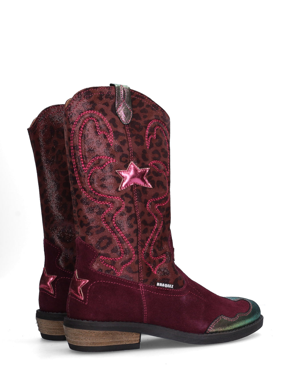 COCO COWBOY meisjes laarzen Bordeauxrood