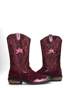COCO COWBOY meisjes laarzen Bordeauxrood