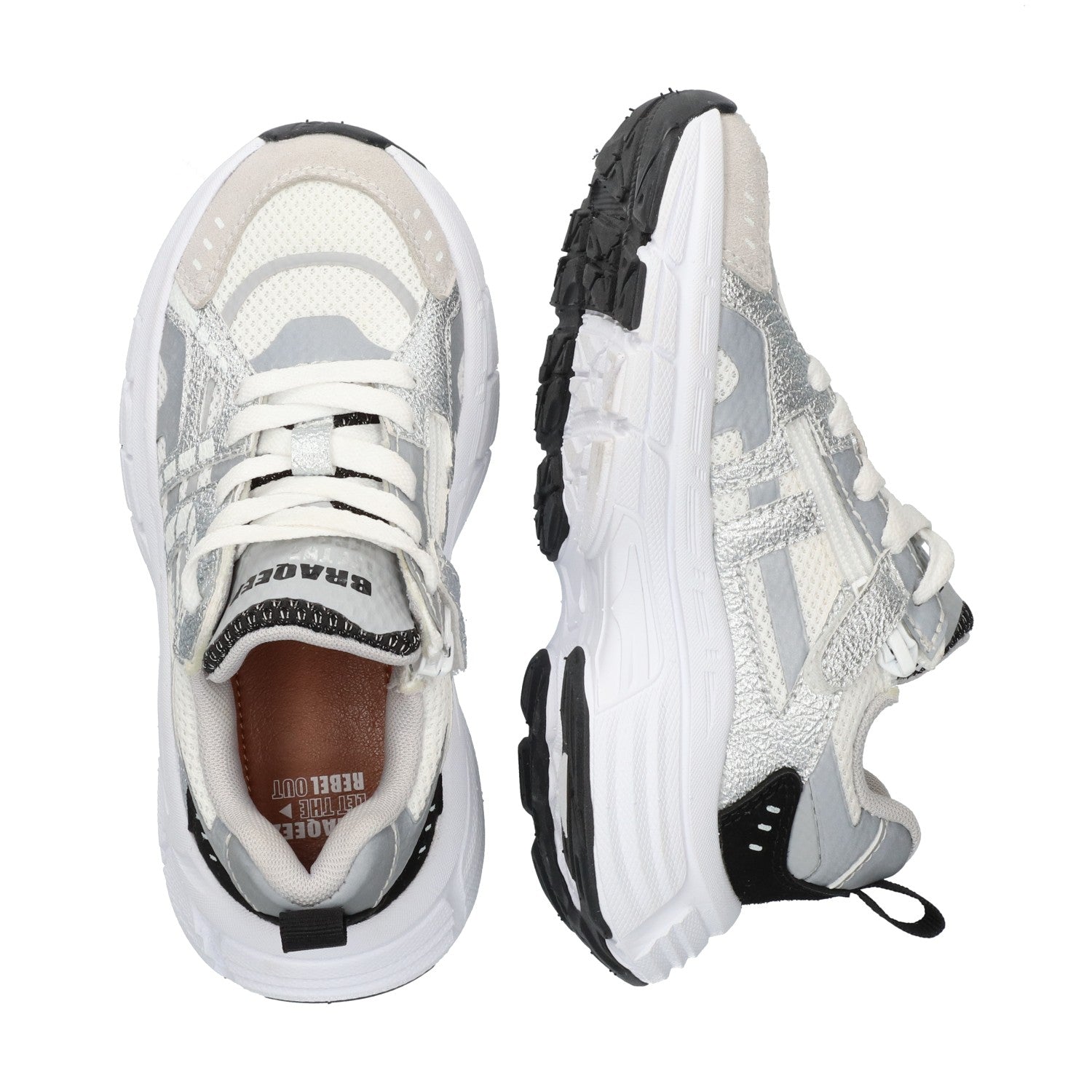 Lage Sneakers Braqeez Gioia Gen - Grijs
