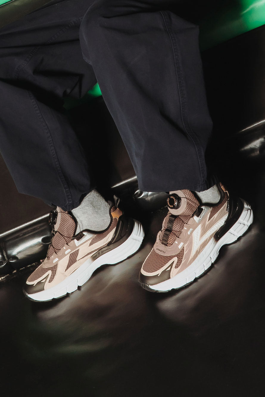 GILES GEN jongens sneakers bruin