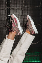 BOVA meisjes sneakers bordeaux rood