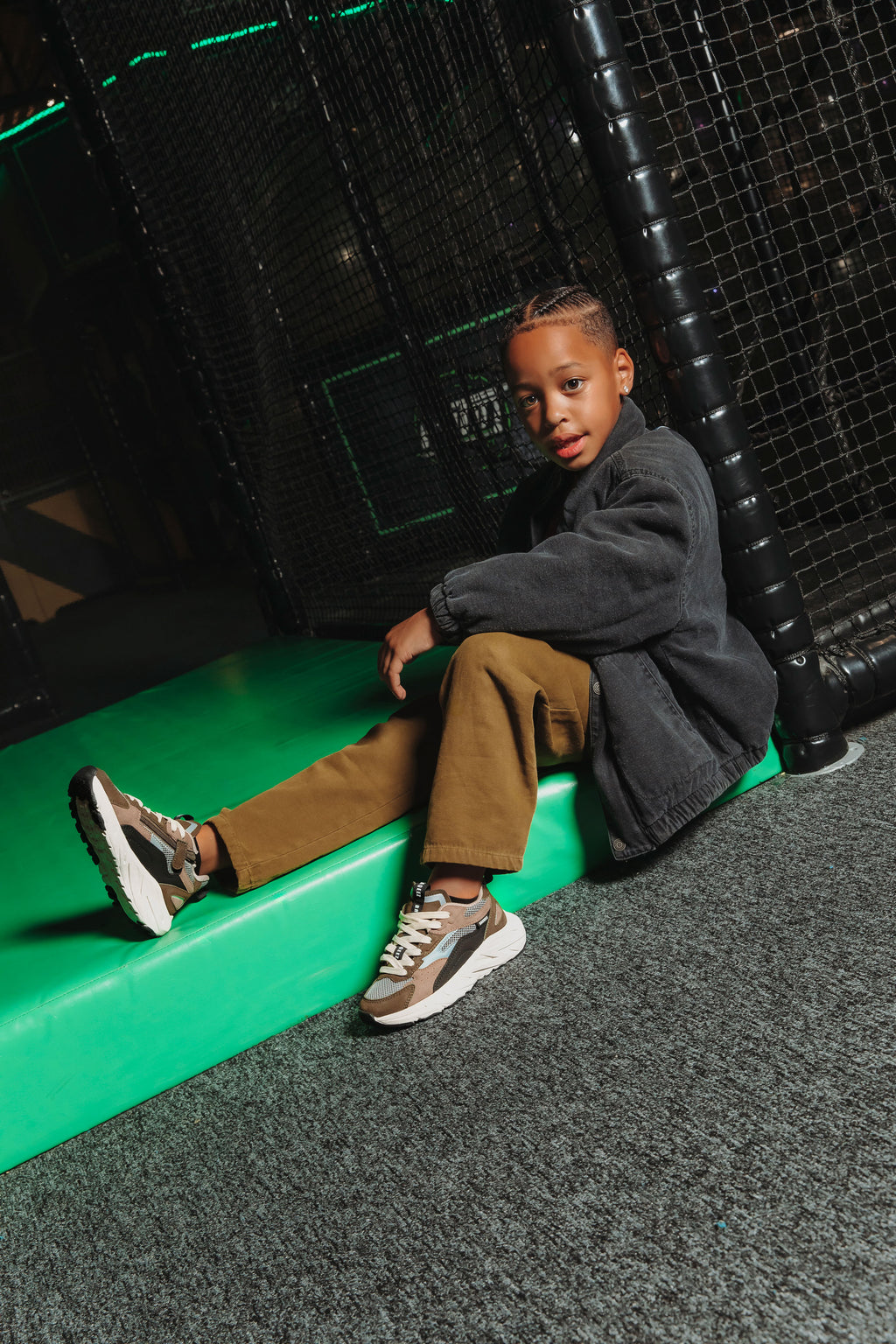 MATTEO jongens sneakers groen