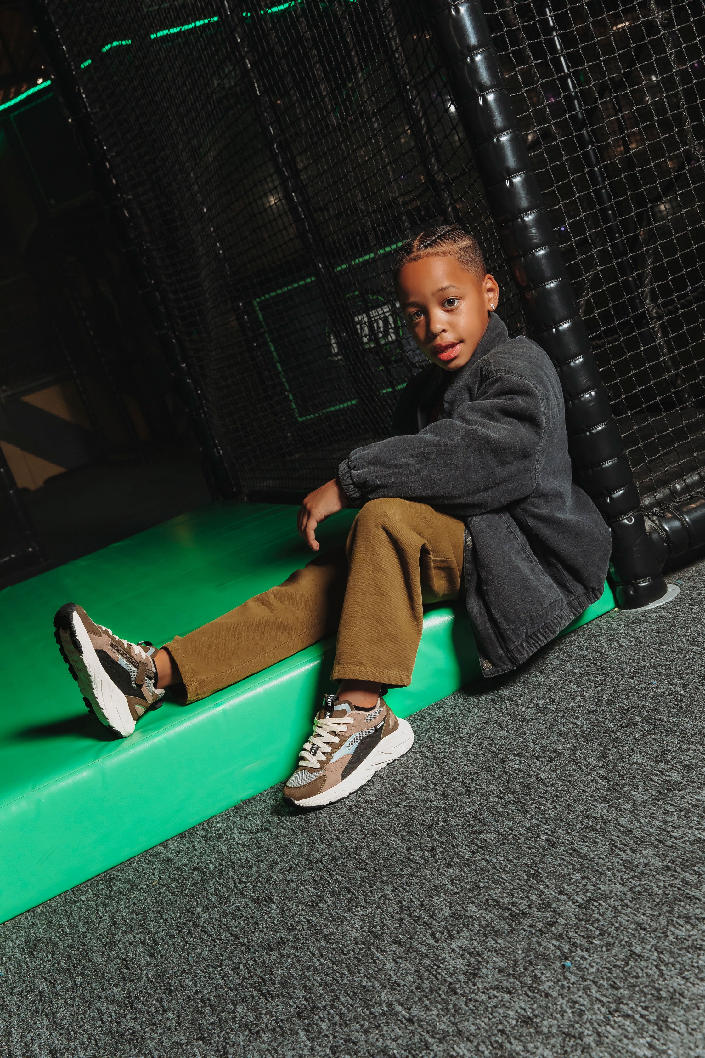 MATTEO jongens sneakers groen