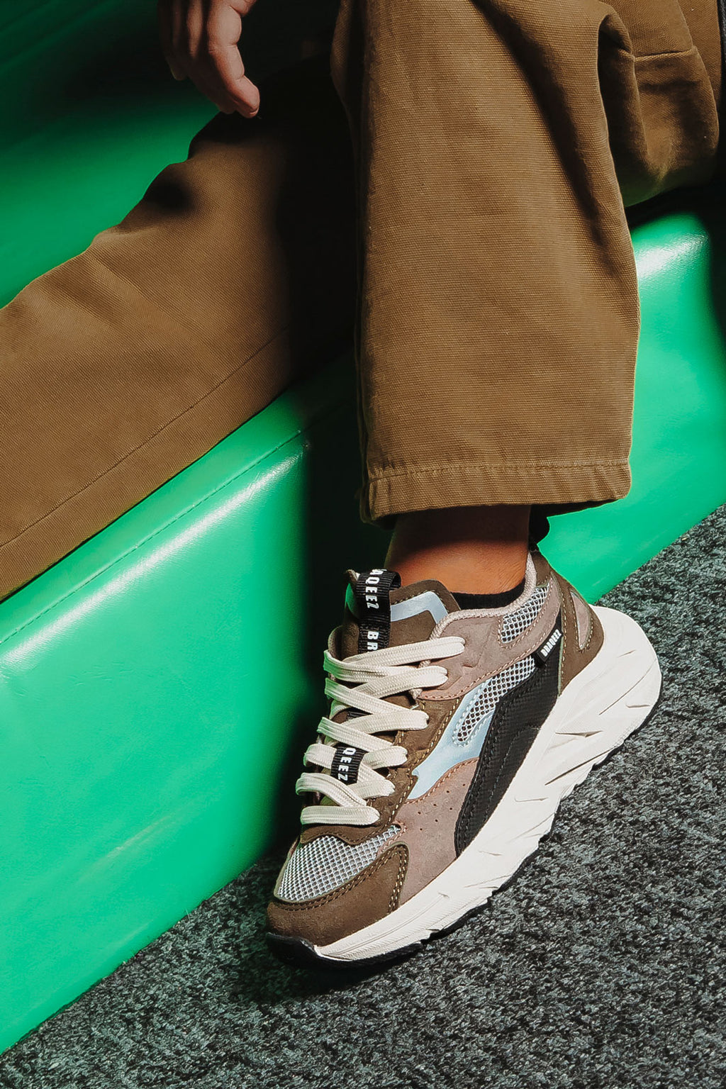 MATTEO jongens sneakers groen