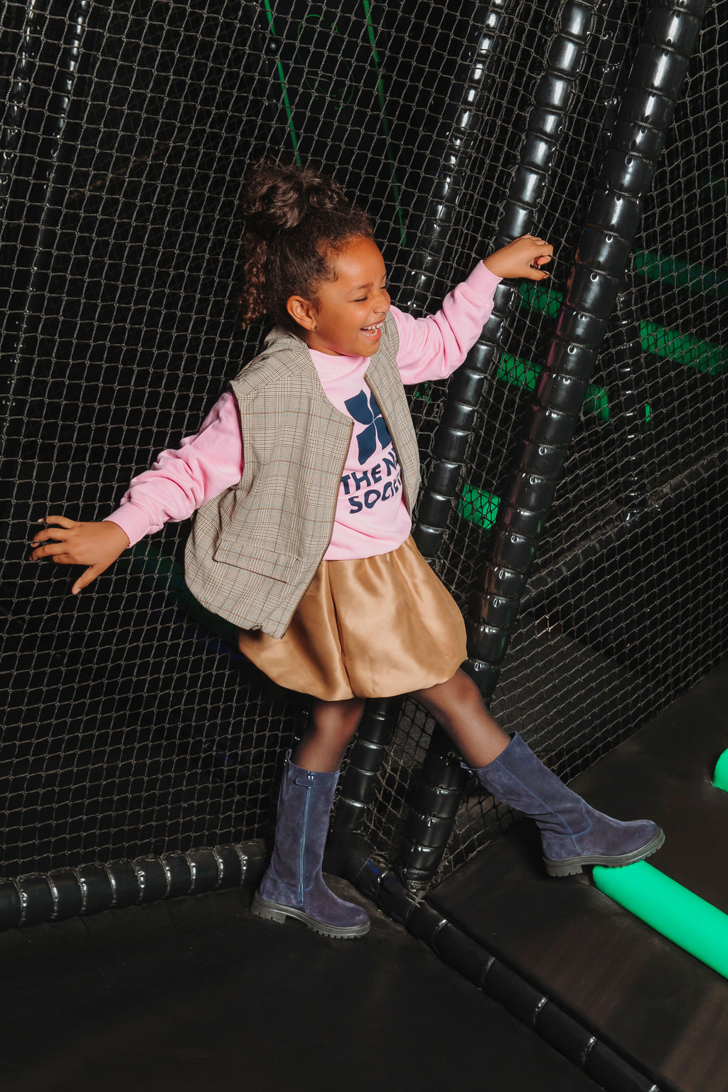 LAYLA LEAP meisjes laarzen donkerblauw