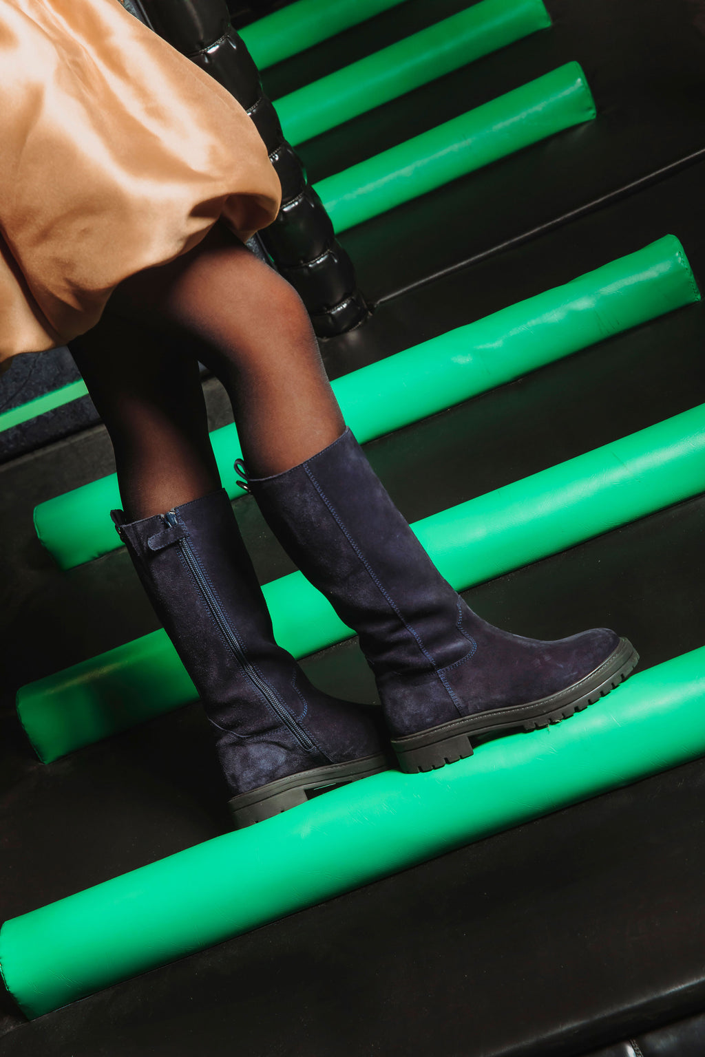 LAYLA LEAP meisjes laarzen donkerblauw